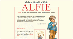 Desktop Screenshot of alfiebooks.co.uk